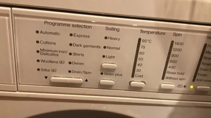 iele Washing Machine Error Codes