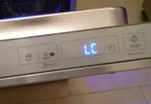 Samsung Dishwasher LC Code