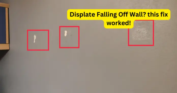 Displate Falling Off Wall