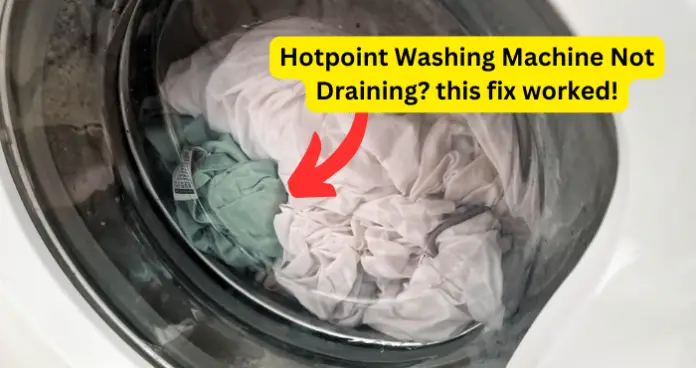 Hotpoint Washing Machine Not Draining